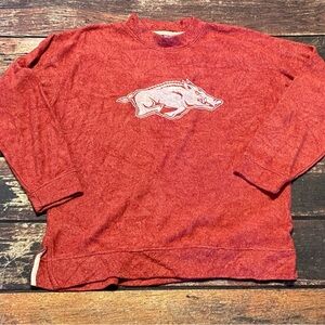 EUC Women’s Arkansas Razorbacks Sweatshirt by Bottom Drawers Size XL